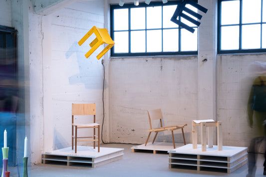 "Doe het Zelf" dining chair SHOW MODEL